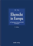 Cover Eherecht in Europa