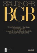 Cover Umwelthaftungsrecht - Grundlagen und Sondergesetze - Staudinger