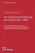 Cover Die Einvernehmenslösung des § 650b Abs. 1 BGB