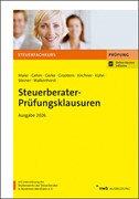 Cover Steuerberater-Prüfungsklausuren • Ausgabe 2026