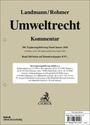 Cover Umweltrecht: 109. Ergänzungslieferung