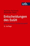 Cover Entscheidungen des EuGH