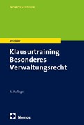 Cover Klausurtraining Besonderes Verwaltungsrecht