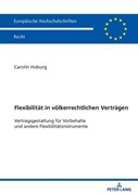 Cover Flexibilität in völkerrechtlichen Verträgen