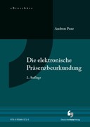 Cover Elektronische Präsenzbeurkundung - eBroschüre (PDF)
