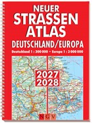 Cover Neuer Straßenatlas Deutschland/Europa 2027/2028