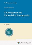 Cover Einheitspatent und Einheitliches Patentgericht