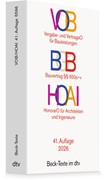 Cover VOB / BGB / HOAI