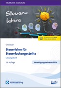 Cover Steuerlehre für Steuerfachangestellte • Lösungsheft