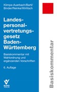Cover Landespersonalvertretungsgesetz Baden-Württemberg
