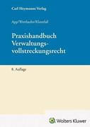 Cover Praxishandbuch Verwaltungsvollstreckungsrecht