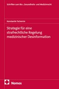 Cover Strategie für eine strafrechtliche Regelung medizinischer Desinformation