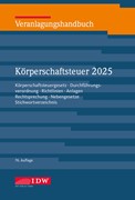 Cover Veranlagungshandbuch Körperschaftsteuer 2025, 76. Auflage