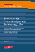 Cover Praktiker-Handbuch Bewertung des Grundvermögens 2026, 39.Auflage