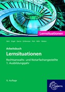 Cover Rechtsanwalts- und Notarfachangestellte, Lernsituationen 1. Ausbildungsjahr