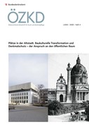 Cover Österreichische Zeitschrift für Kunst und Denkmalpflege LXXIX, Heft 4