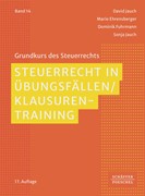 Cover Steuerrecht in Übungsfällen / Klausurentraining