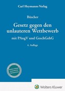 Cover UWG - Gesetz gegen den unlauteren Wettbewerb