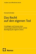 Cover Das Recht auf den eigenen Tod