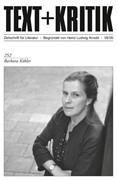 Cover Barbara Köhler