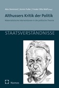 Cover Althussers Kritik der Politik