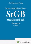 Cover StGB - Strafgesetzbuch