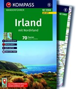 Cover KOMPASS Wanderführer Irland mit Nordirland, 70 Touren mit Extra-Tourenkarte