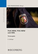 Cover PolG NRW, POG NRW und OBG