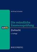 Cover Die mündliche Examensprüfung: Zivilrecht