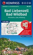 Cover KOMPASS Wanderkarte 873 Bad Liebenzell/Bad Wildbad 1:25.000