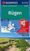 Cover KOMPASS Wanderkarte 737 Rügen 1:50.000