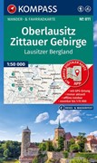 Cover KOMPASS Wanderkarte 811 Oberlausitz, Zittauer Gebirge, Lausitzer Bergland 1:50.000
