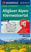 Cover KOMPASS Wanderkarte 3 Allgäuer Alpen, Kleinwalsertal 1:50.000