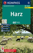 Cover KOMPASS Wanderführer Harz, 60 Touren mit Extra-Tourenkarte