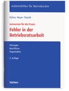 Cover Fehler in der Betriebsratsarbeit