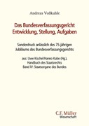 Cover Das Bundesverfassungsgericht: Entwicklung, Stellung, Aufgaben