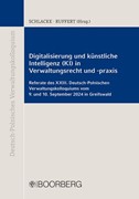 Cover Digitalisierung und künstliche Intelligenz (KI) in Verwaltungsrecht und -praxis