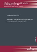Cover Personenbezogene Zuschlagskriterien