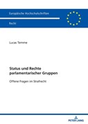 Cover Status und Rechte parlamentarischer Gruppen