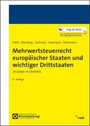 Cover Mehrwertsteuerrecht europäischer Staaten und wichtiger Drittstaaten