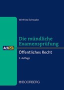 Cover Die mündliche Examensprüfung: Öffentliches Recht