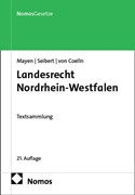 Cover Landesrecht Nordrhein-Westfalen