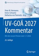 Cover UV-GOÄ 2027 Kommentar