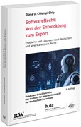 Cover SoftwareRecht: Von der Entwicklung zum Export