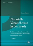 Cover Notarielle Verzeichnisse in der Praxis