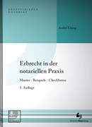 Cover Erbrecht in der notariellen Praxis