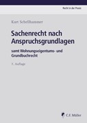 Cover Sachenrecht nach Anspruchsgrundlagen