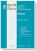 Cover Die 76 wichtigsten Fälle BGB AT