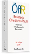 Cover Basistexte Öffentliches Recht: ÖffR