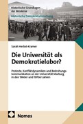 Cover Die Universität als Demokratielabor?